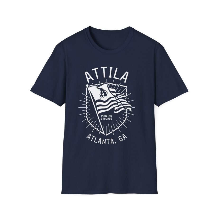 Attila Icon Flag Unisex Softstyle T-Shirt