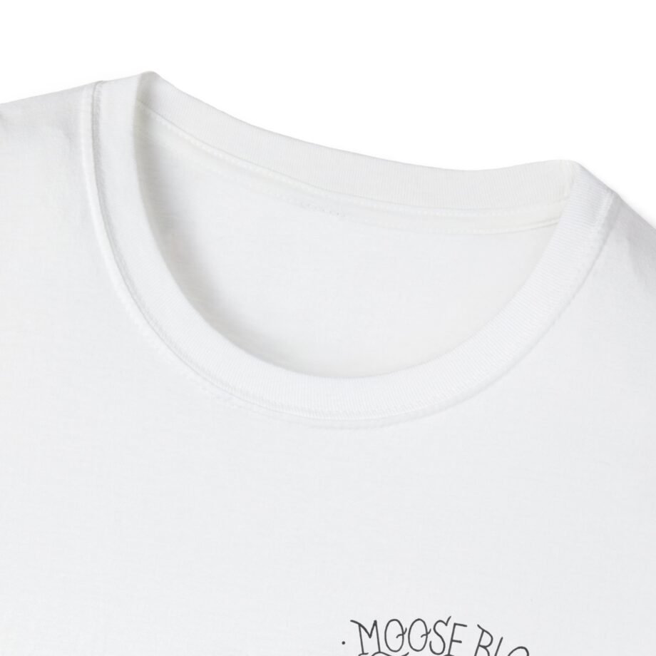 Moose Blood Traditional Tattoo Desig Unisex Softstyle T-Shirt