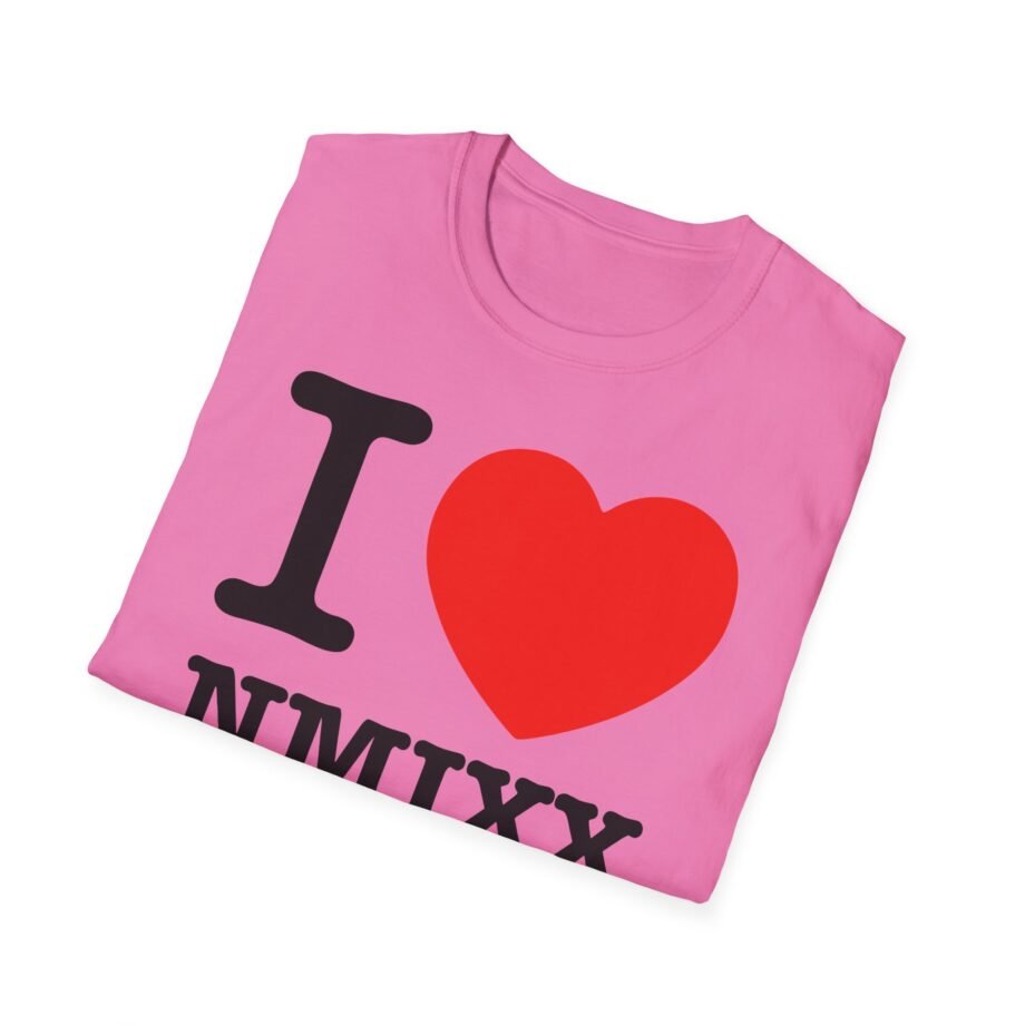 I Love NMIXX Unisex Softstyle T-Shirt