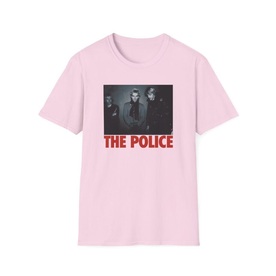The Police Against the Wall Unisex Softstyle T-Shirt