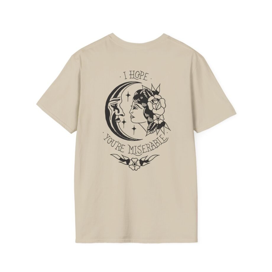 Moose Blood Traditional Tattoo Desig Unisex Softstyle T-Shirt