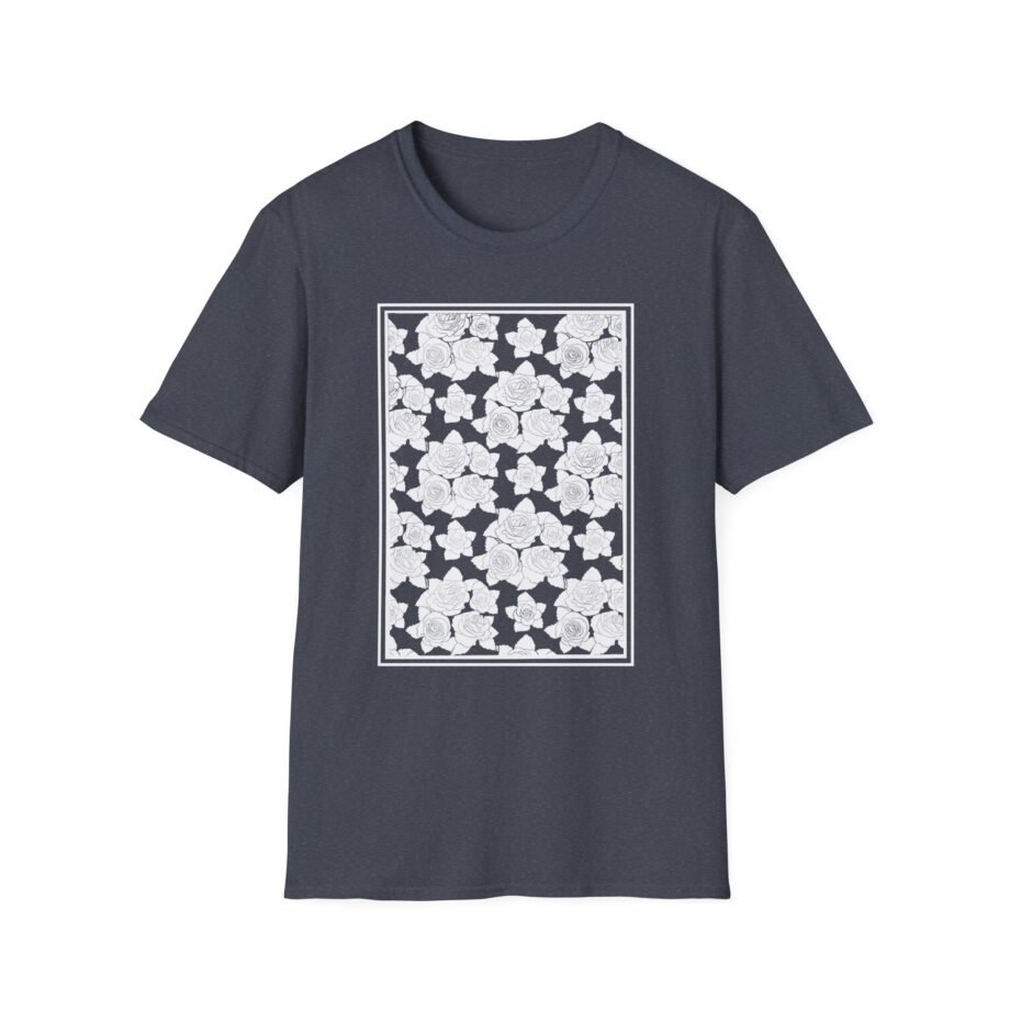 Smoke Floral Unisex Softstyle T-Shirt
