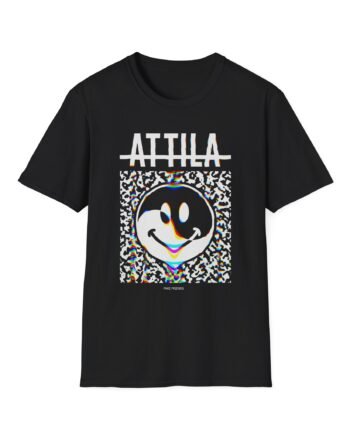Attila Smiley Face Unisex Softstyle T-Shirt