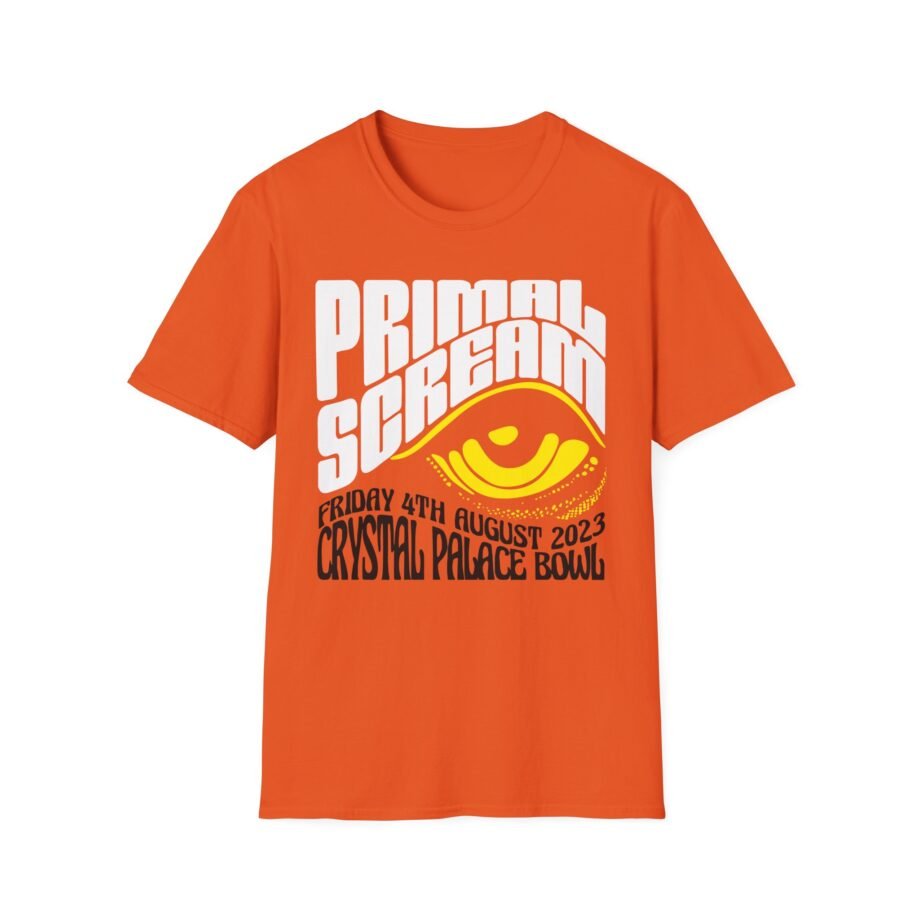 Primal Scream London Crystal Palace Bowl Unisex Softstyle T-Shirt