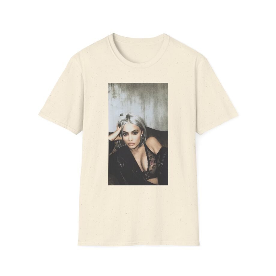 Kylie Jenner Kylie & Kendall Lace & Leather Unisex Softstyle T-Shirt