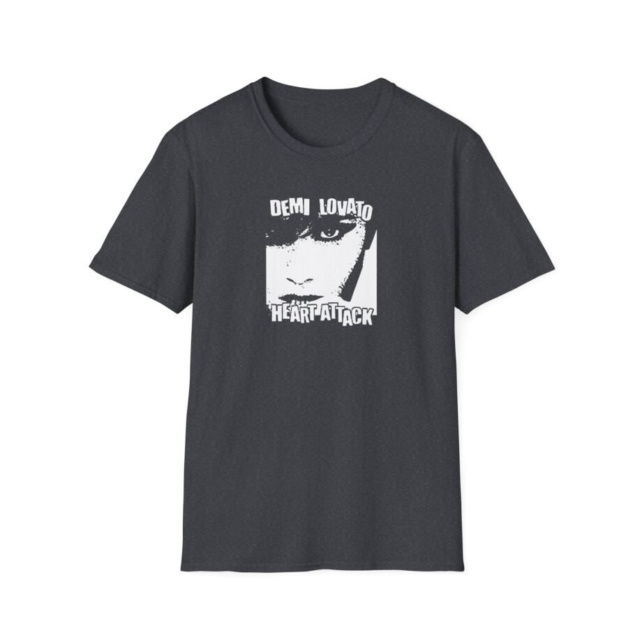 Demi Lovato Heart Attack Anniversary Unisex Softstyle T-Shirt