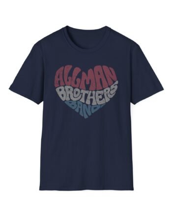 The Allman Brothers Heart Unisex Softstyle T-Shirt