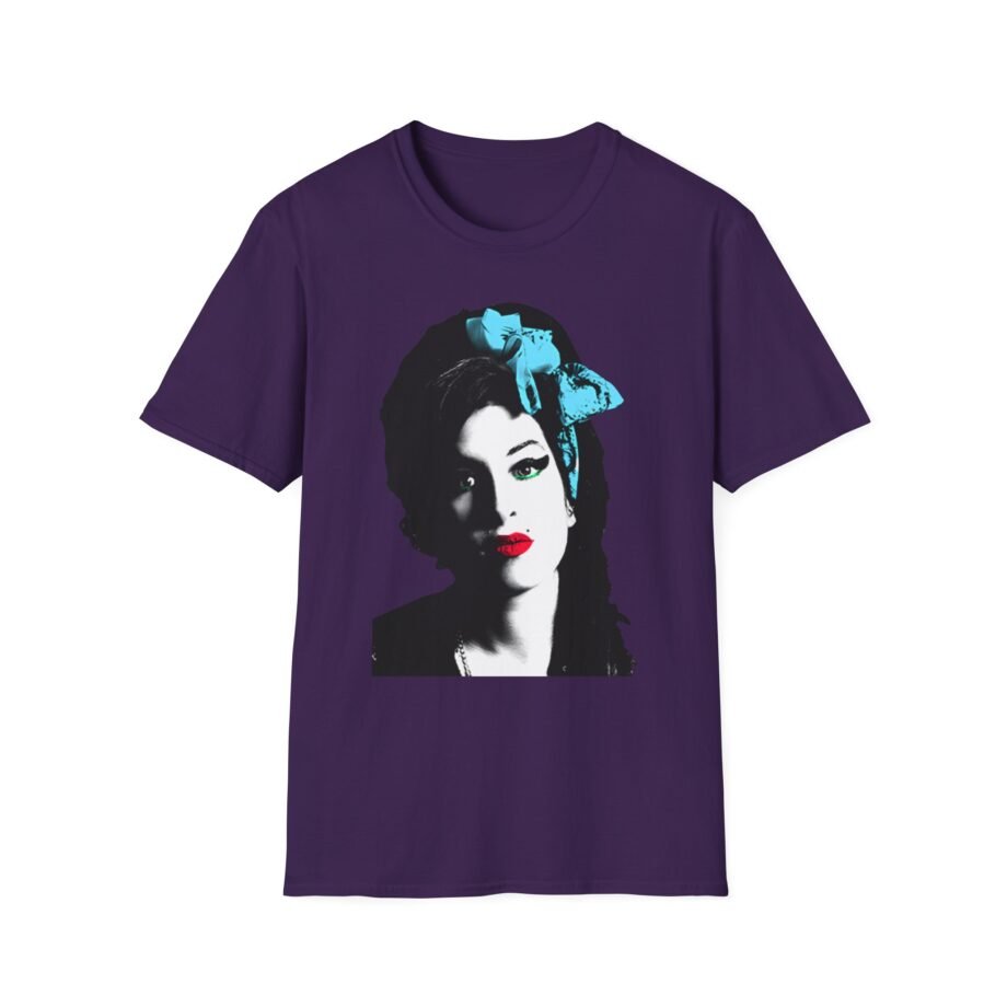 Amy Winehouse Portrait Unisex Softstyle T-Shirt