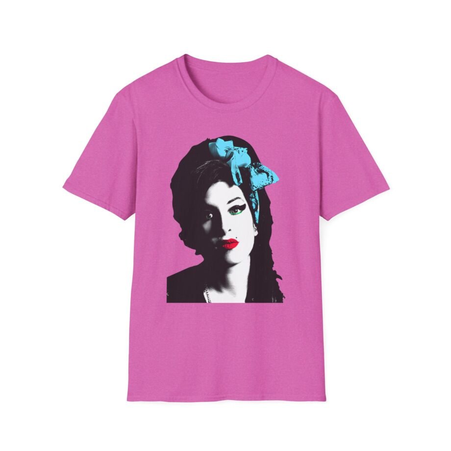 Amy Winehouse Portrait Unisex Softstyle T-Shirt