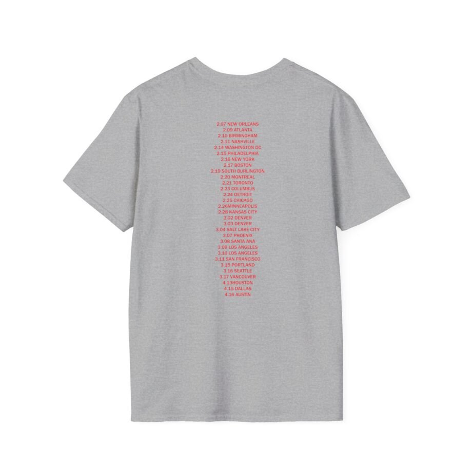 Stephen Sanchez Tour Ringer Unisex Softstyle T-Shirt
