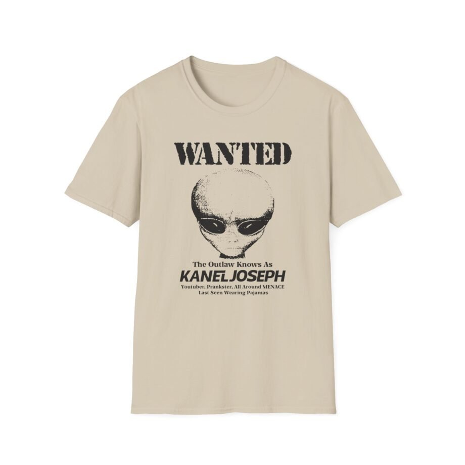 Kanel Joseph Wanted Alien Unisex Softstyle T-Shirt
