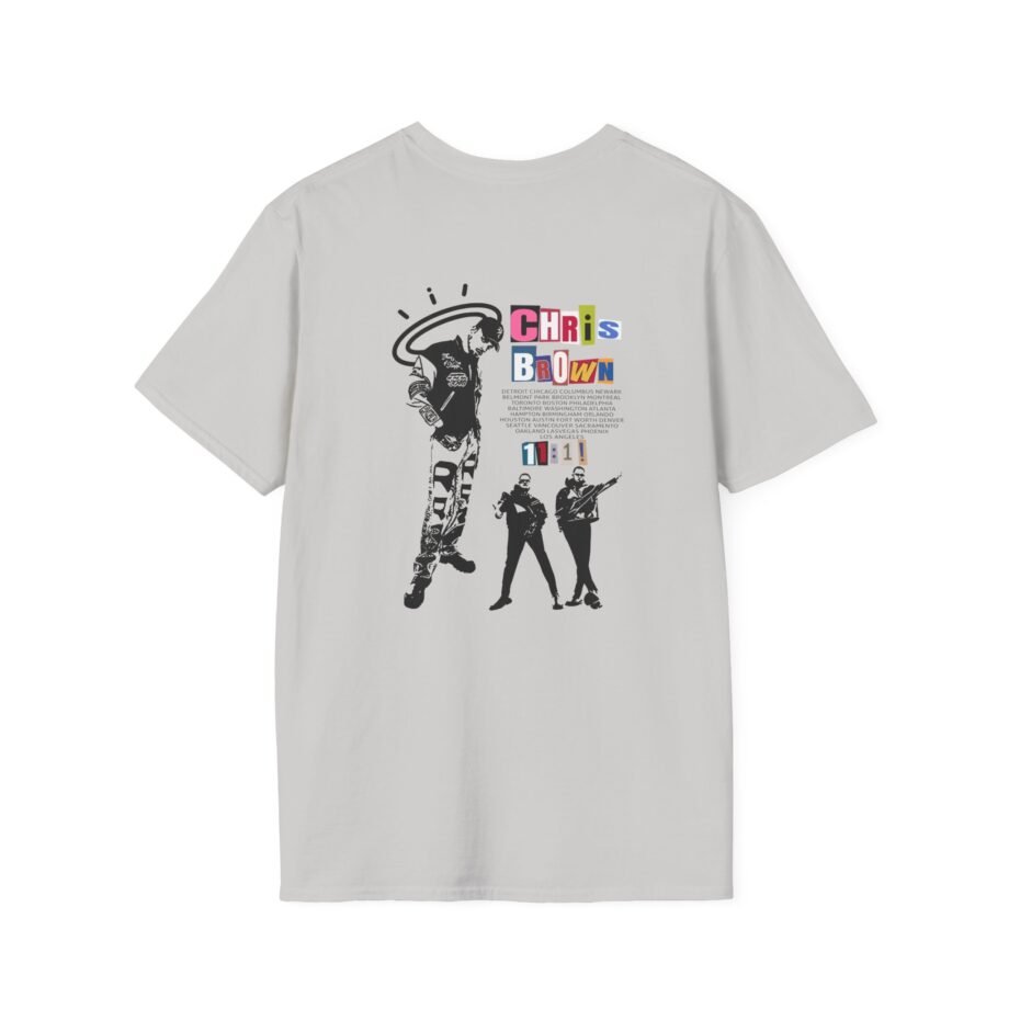 Chris Brown 11:11 USA Tour Unisex Softstyle T-Shirt