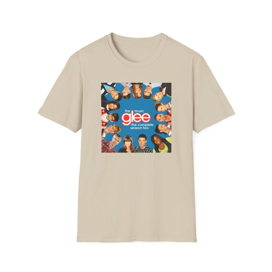 Glee Cast Silhouette Musical Unisex Softstyle T-Shirt
