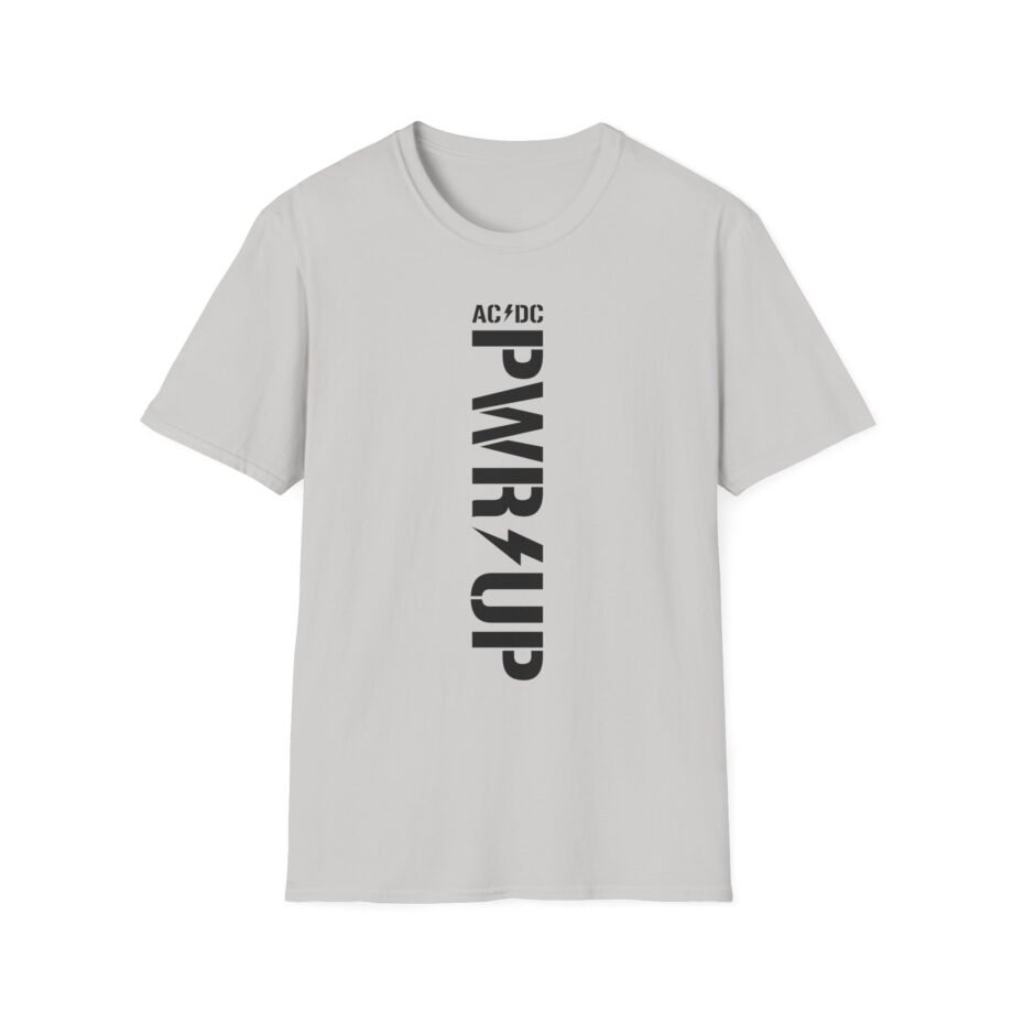 Acdc Vertical Power Up Unisex Softstyle T-Shirt