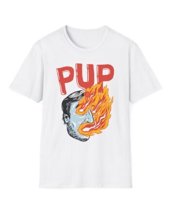 Pup I Hope the World Explodes Unisex Softstyle T-Shirt