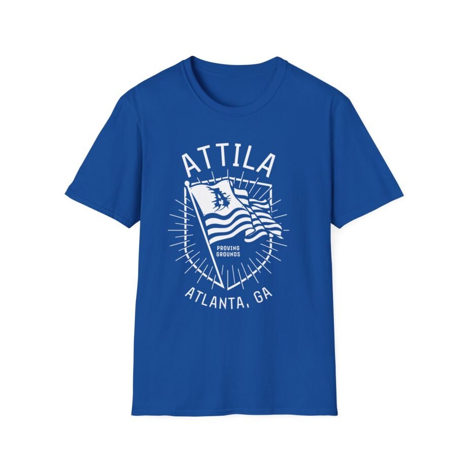 Attila Icon Flag Unisex Softstyle T-Shirt