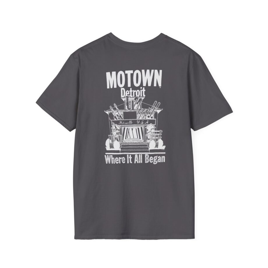 Motown Records Where It All Began Unisex Soft-style T-shirt