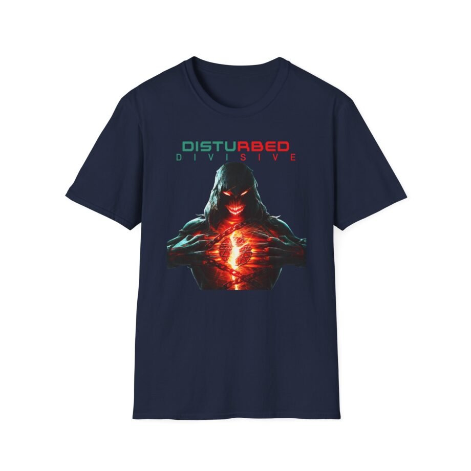 Disturbed Divisive Unisex Softstyle T-Shirt