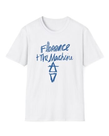 Florence and the Machine Hand Drawn Logo Unisex Softstyle T-Shirt