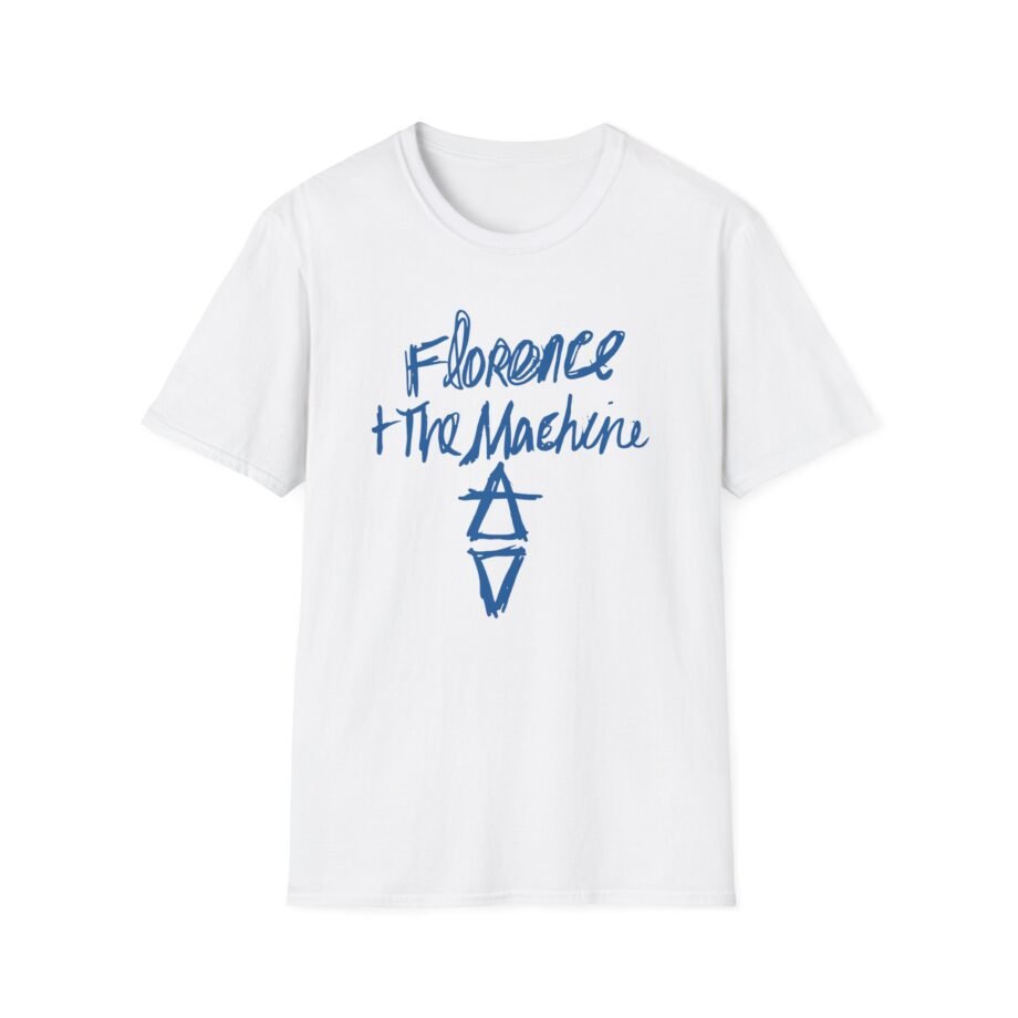 Florence and the Machine Hand Drawn Logo Unisex Softstyle T-Shirt