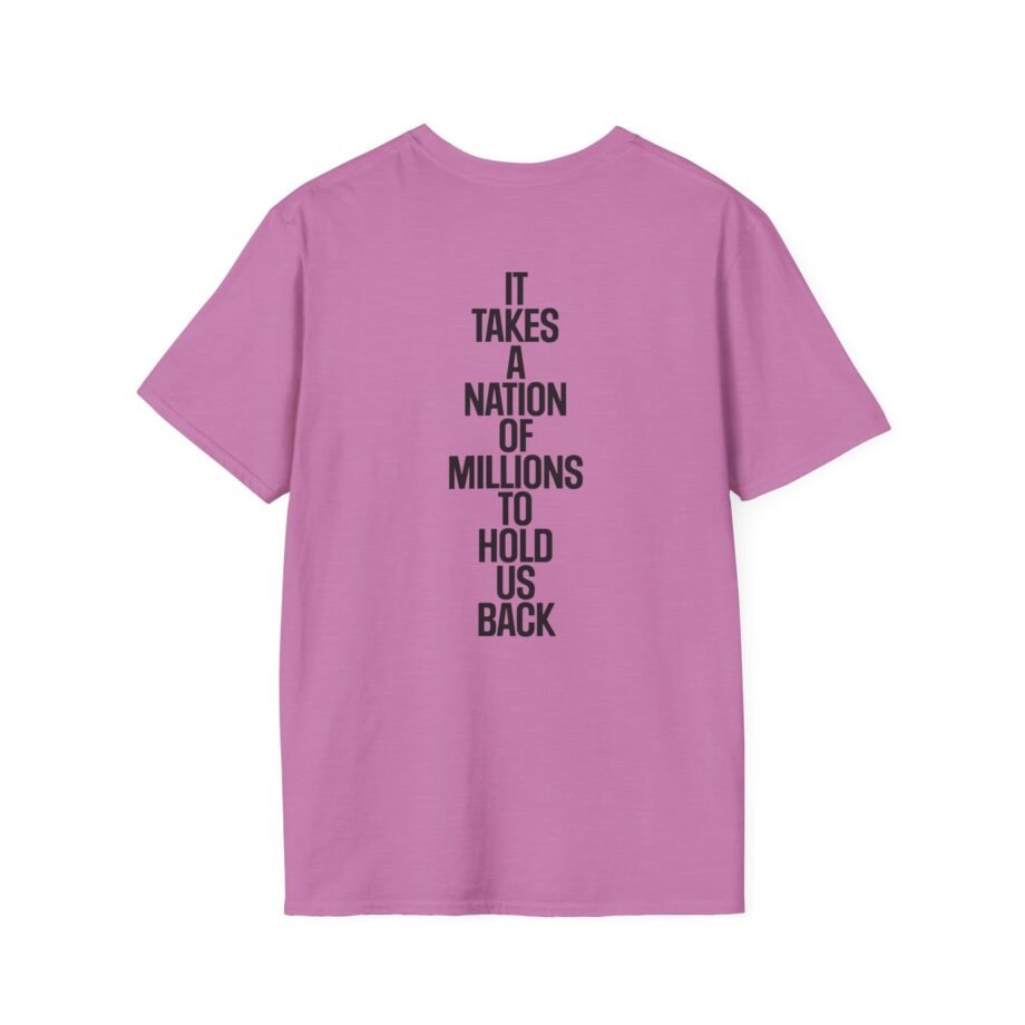 Public Enemy Nation Stack Text Unisex Softstyle T-Shirt