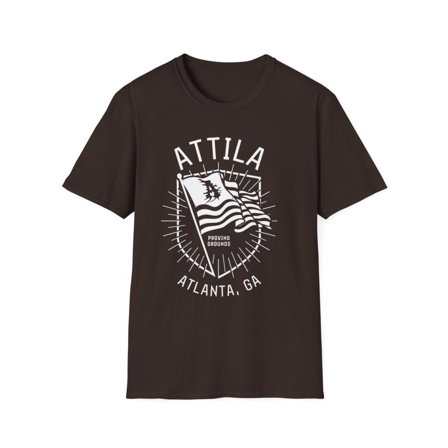 Attila Icon Flag Unisex Softstyle T-Shirt