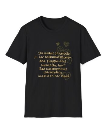 Amy Winehouse Poem Unisex Softstyle T-Shirt