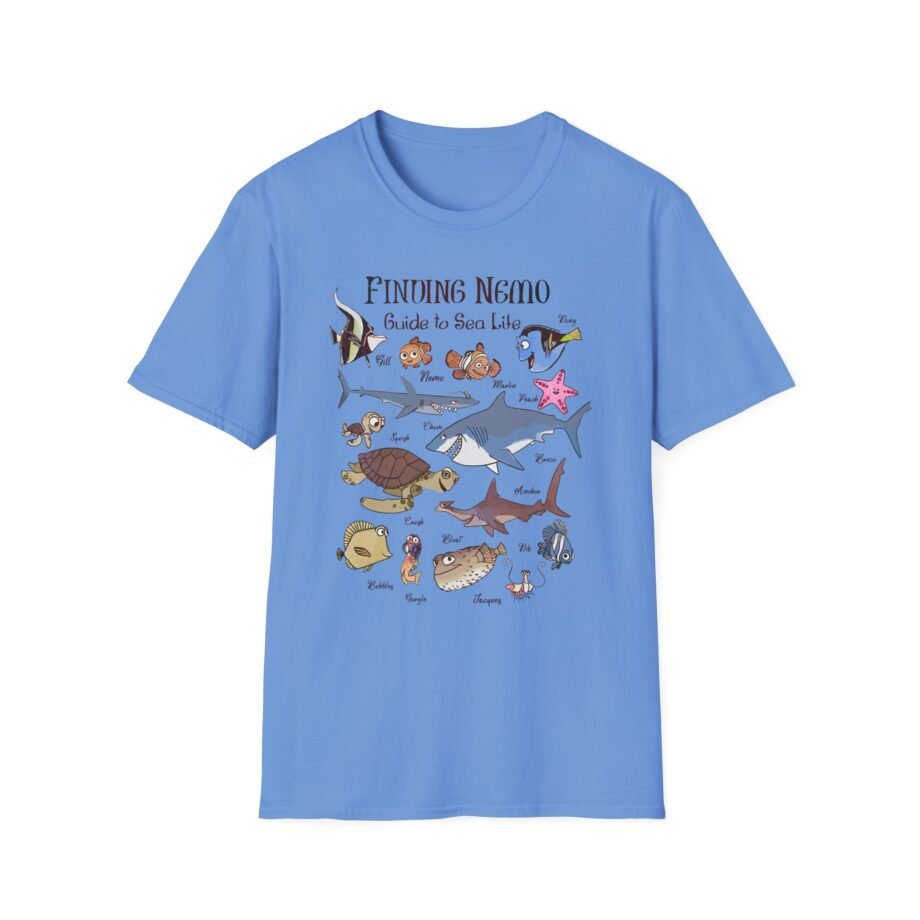 Nemo Boys 8-20 Fish Guide Unisex Softstyle T-Shirt