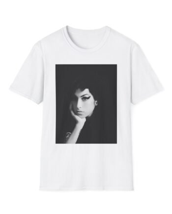 Amy Winehouse Portrait Unisex Softstyle T-Shirt