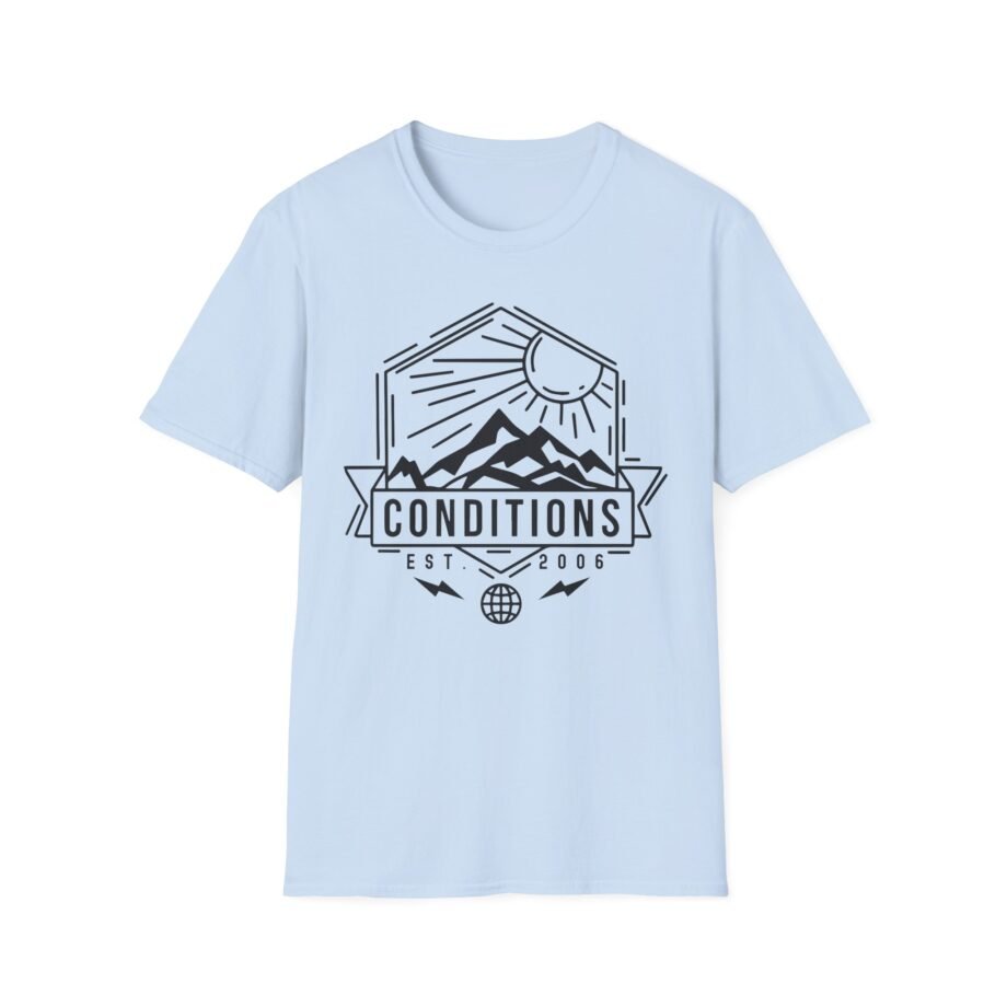 Conditions Mountain Gold Unisex Softstyle T-Shirt