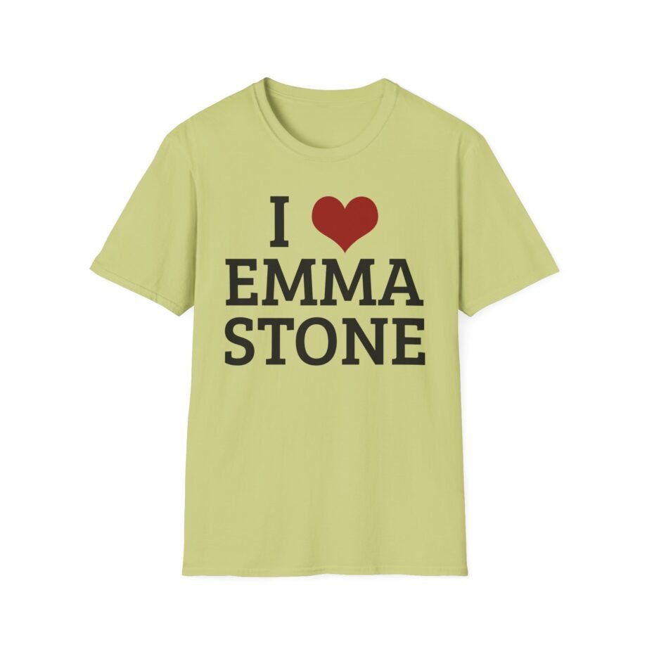 I Heart Emma Stone Unisex Soft-style T-shirt