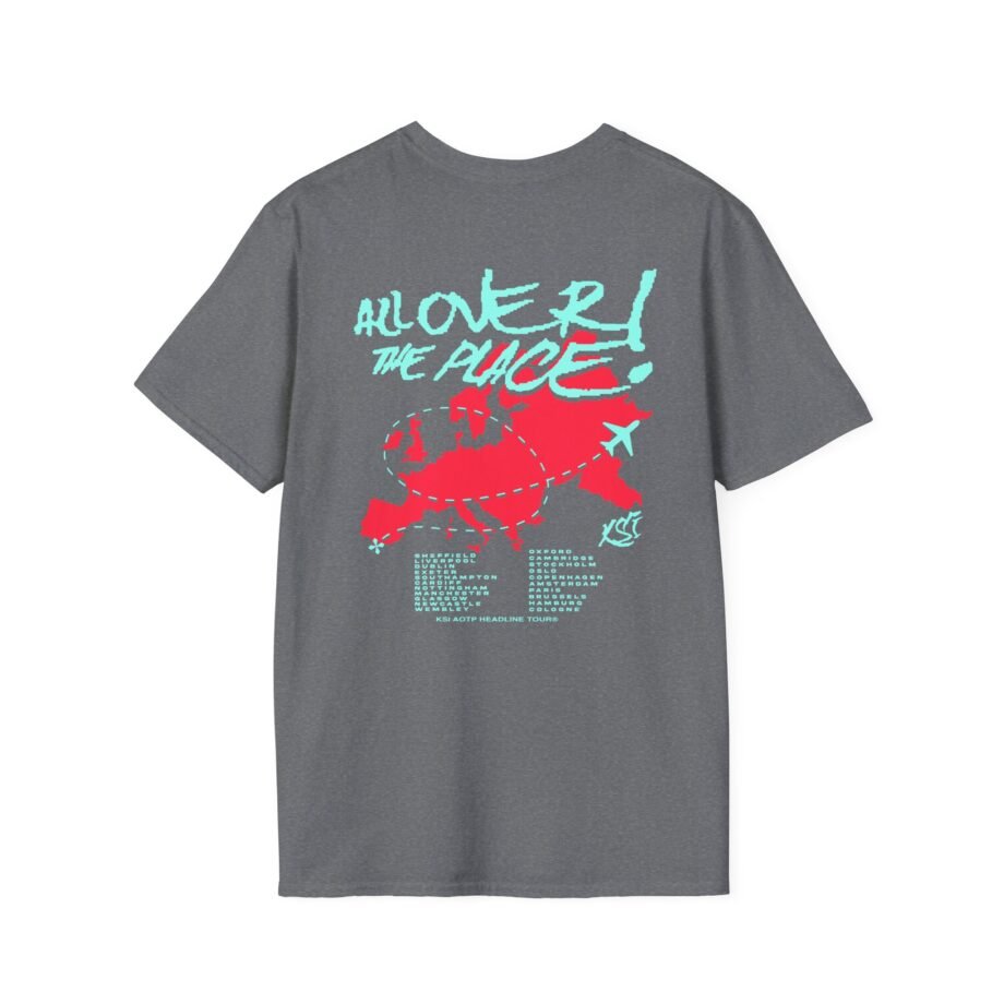 Ksi Aotp Travel Planet Unisex Softstyle T-Shirt