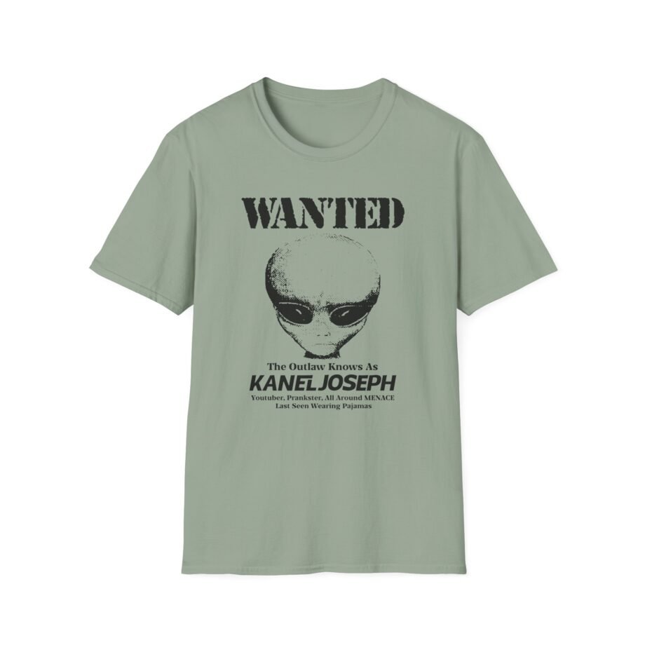Kanel Joseph Wanted Alien Unisex Softstyle T-Shirt