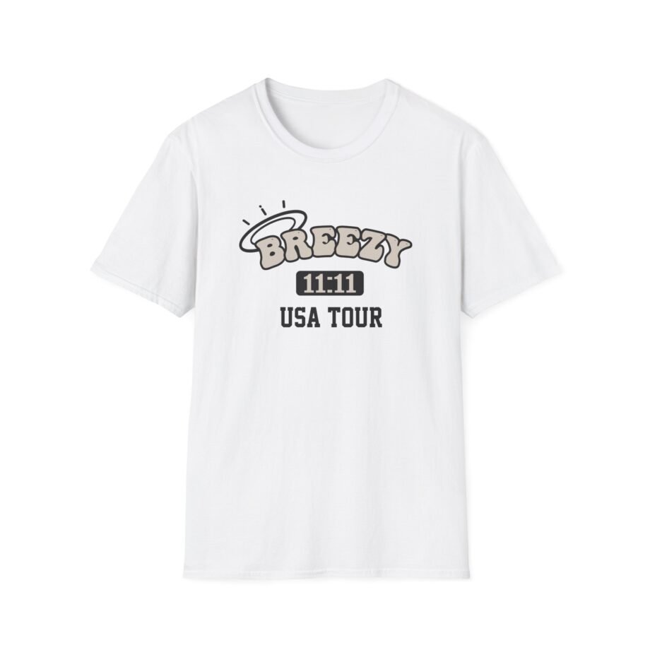 Chris Brown Breezy 11 11 Usa Tour Unisex Softstyle T-Shirt