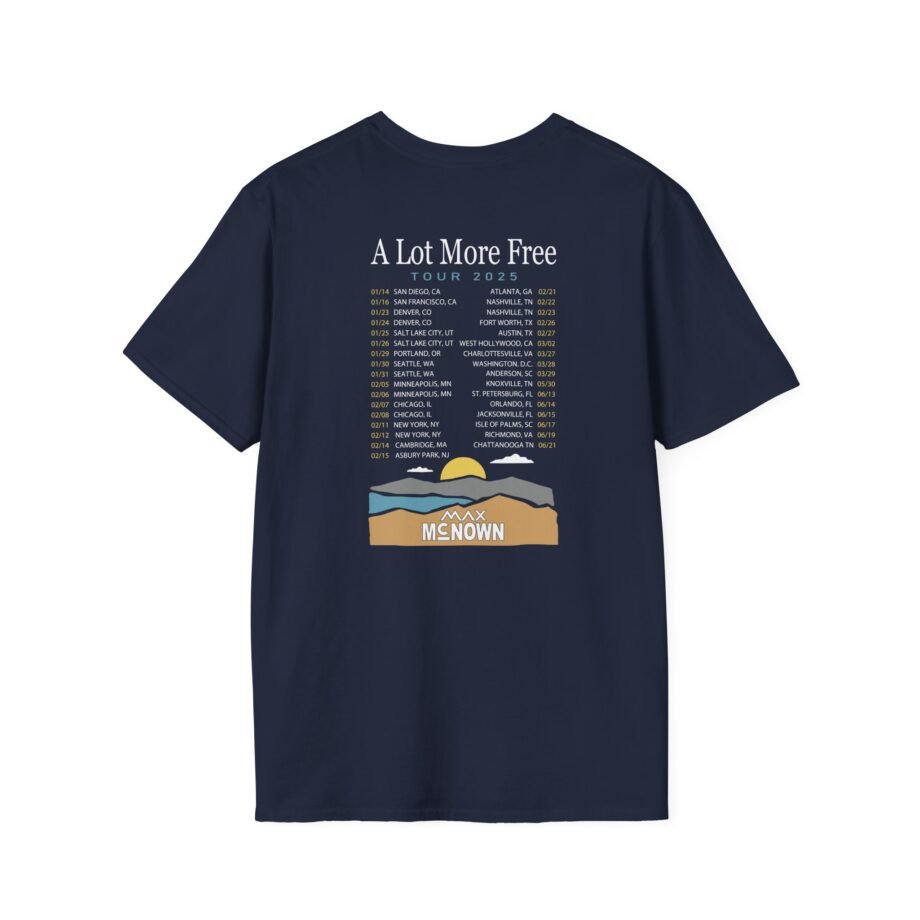 Max Mcnown US Tour Unisex Softstyle T-shirt