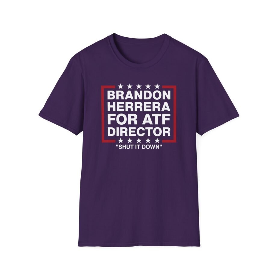 Brandon Herrera Atf Director Unisex Softstyle T-Shirt