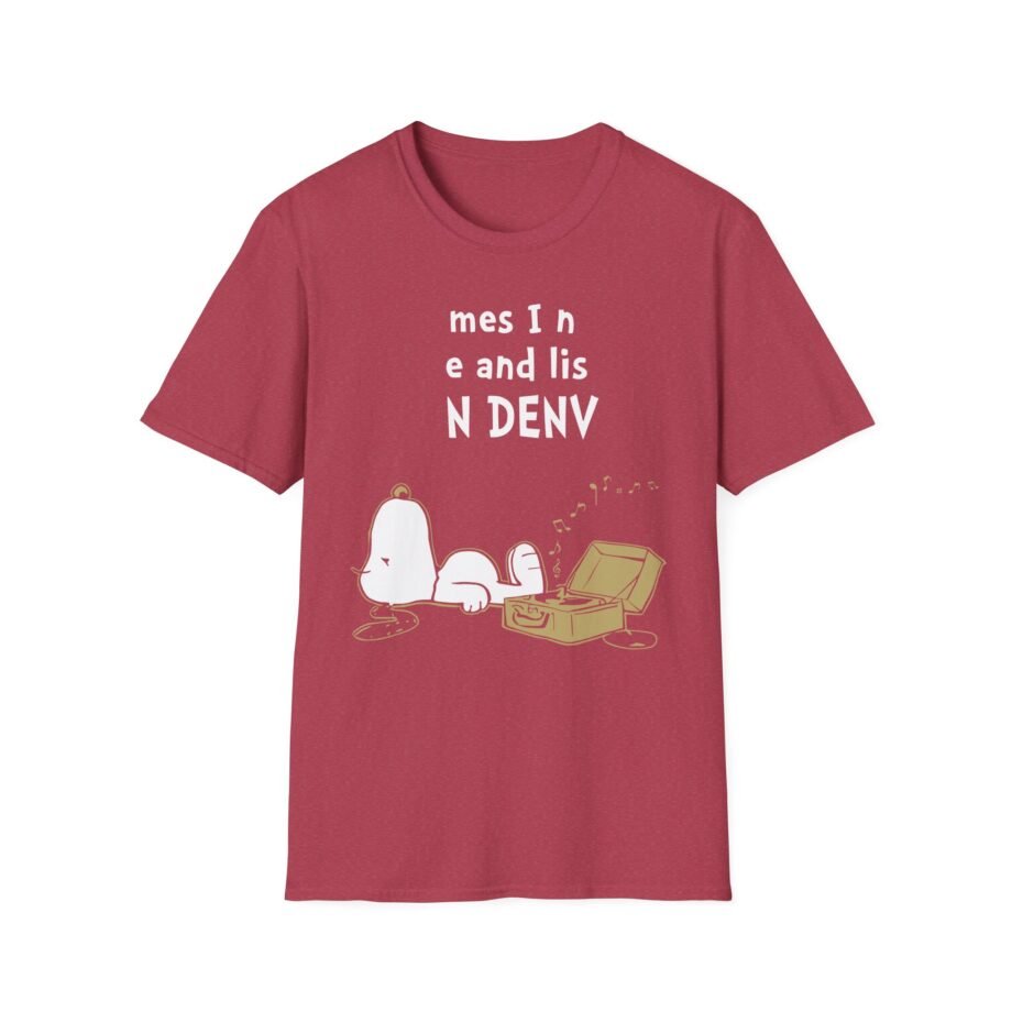 John Mellencamp Sometimes I Need to Be Alone and Listen to Unisex Softstyle T-Shirt