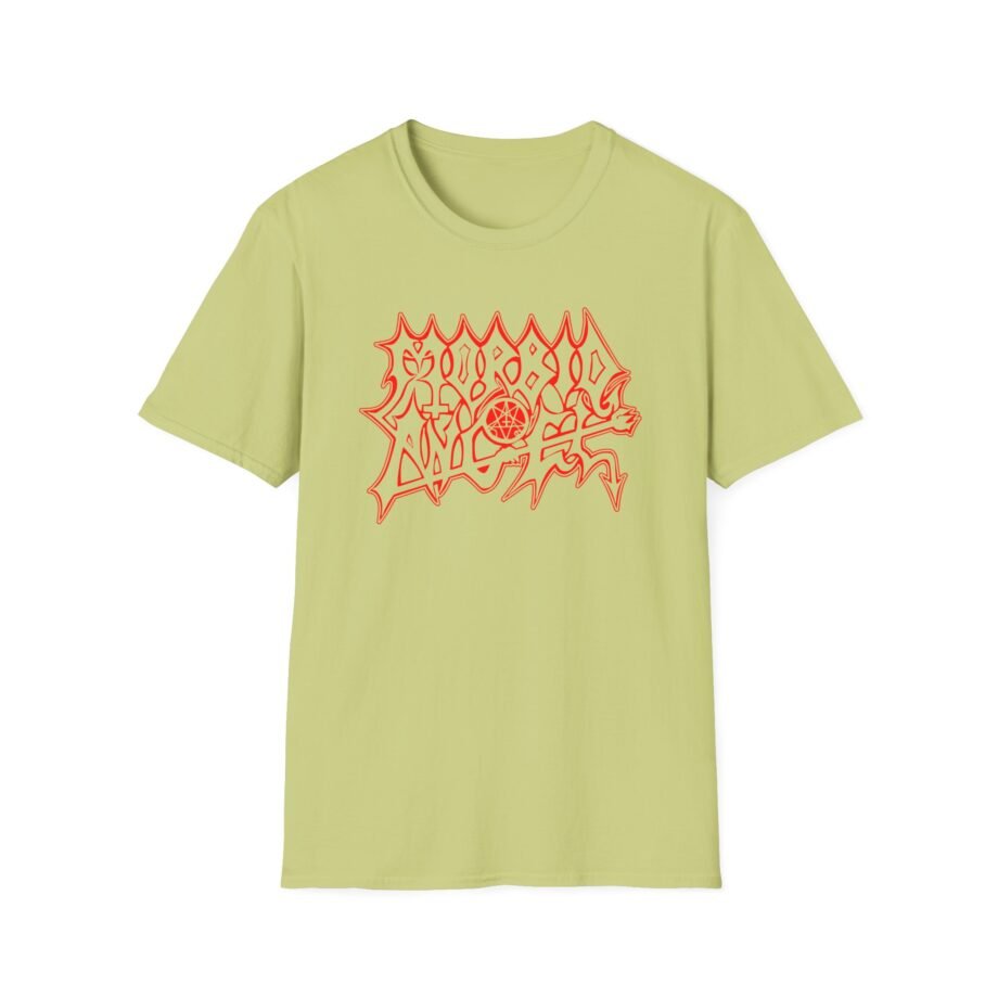 Morbid Angel Red Logo Unisex Softstyle T-Shirt