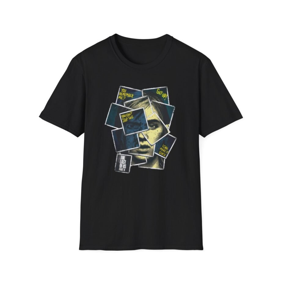 The Last of Us Ellie Collage Unisex Softstyle T-Shirt