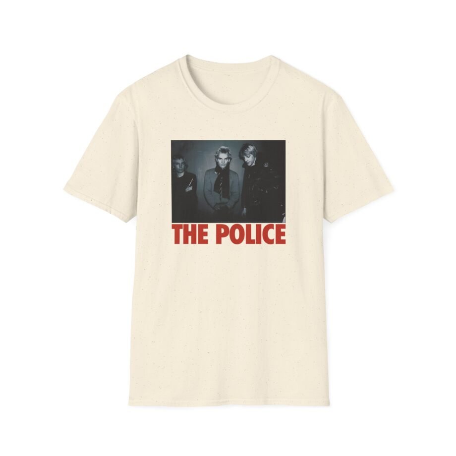 The Police Against the Wall Unisex Softstyle T-Shirt