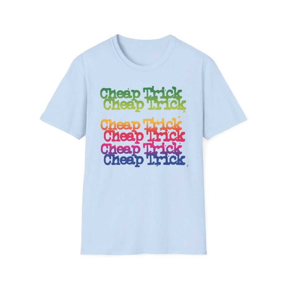 Cheap Trick Rainbow Unisex Softstyle T-Shirt