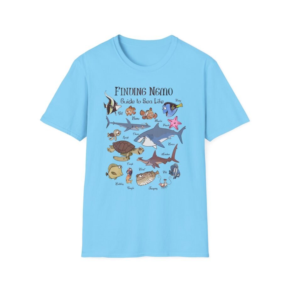Nemo Boys 8-20 Fish Guide Unisex Softstyle T-Shirt