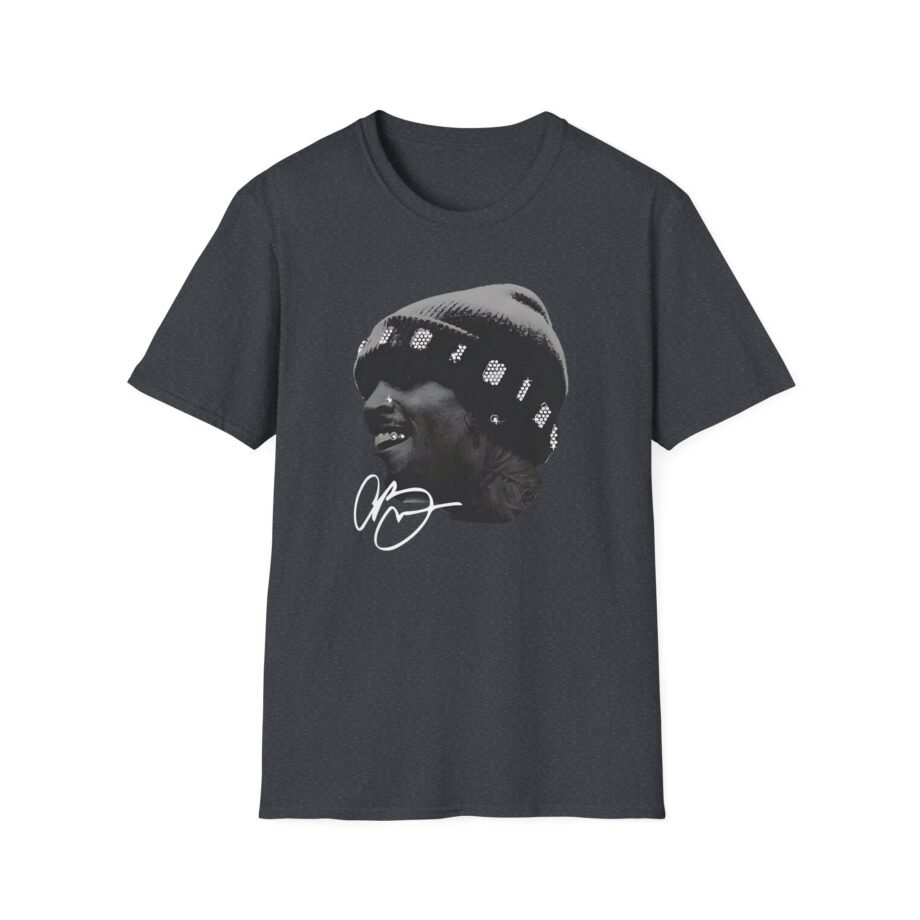 Chris Brown Rhinestone Big Head Unisex Softstyle T-Shirt