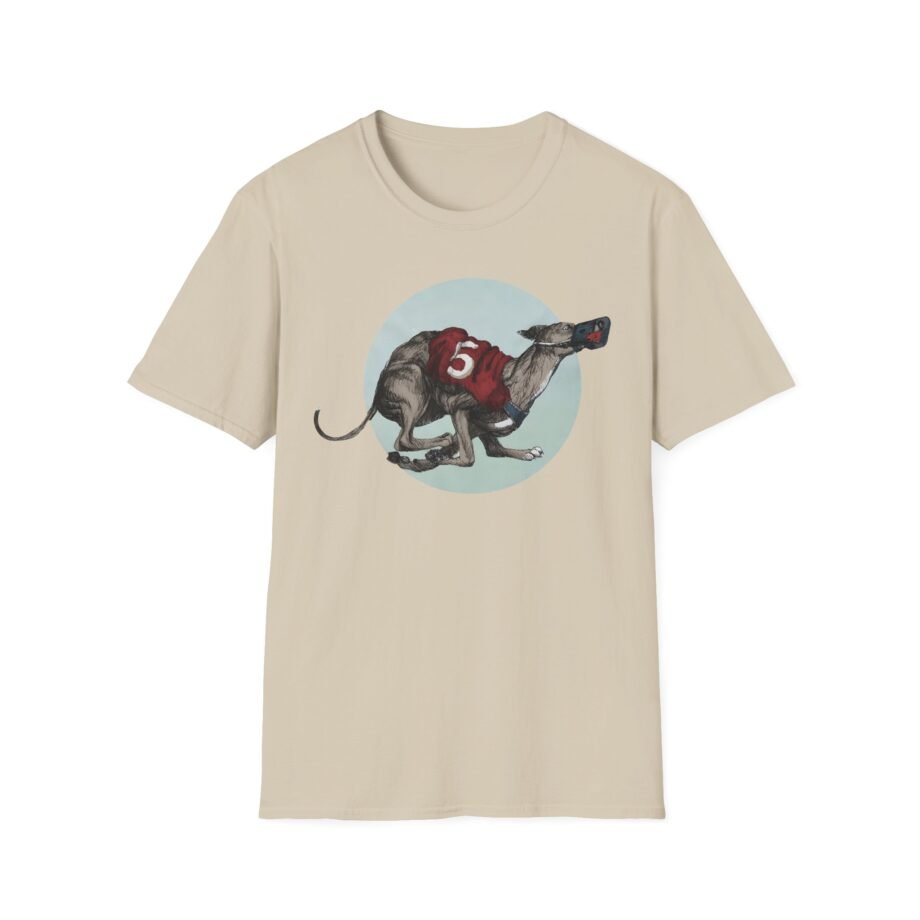 Greyhound Heather Smoke Unisex Softstyle T-Shirt