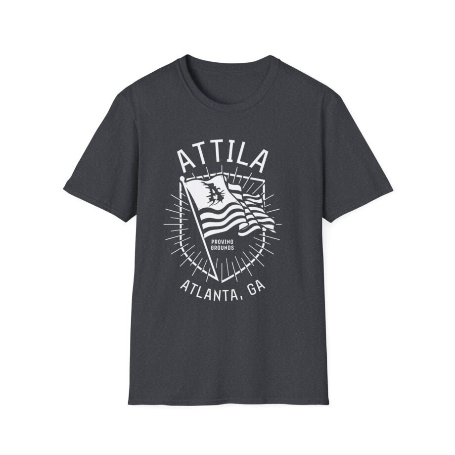 Attila Icon Flag Unisex Softstyle T-Shirt