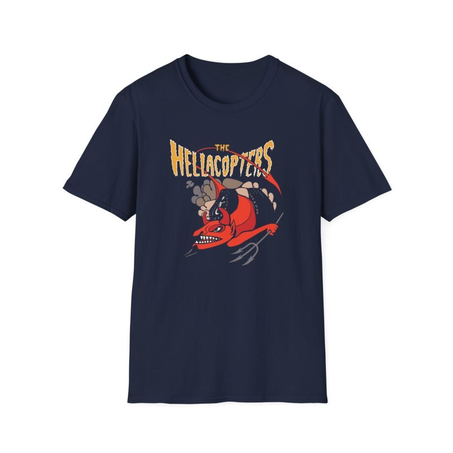 Hellacopters Devil Stole Unisex Softstyle T-shirt