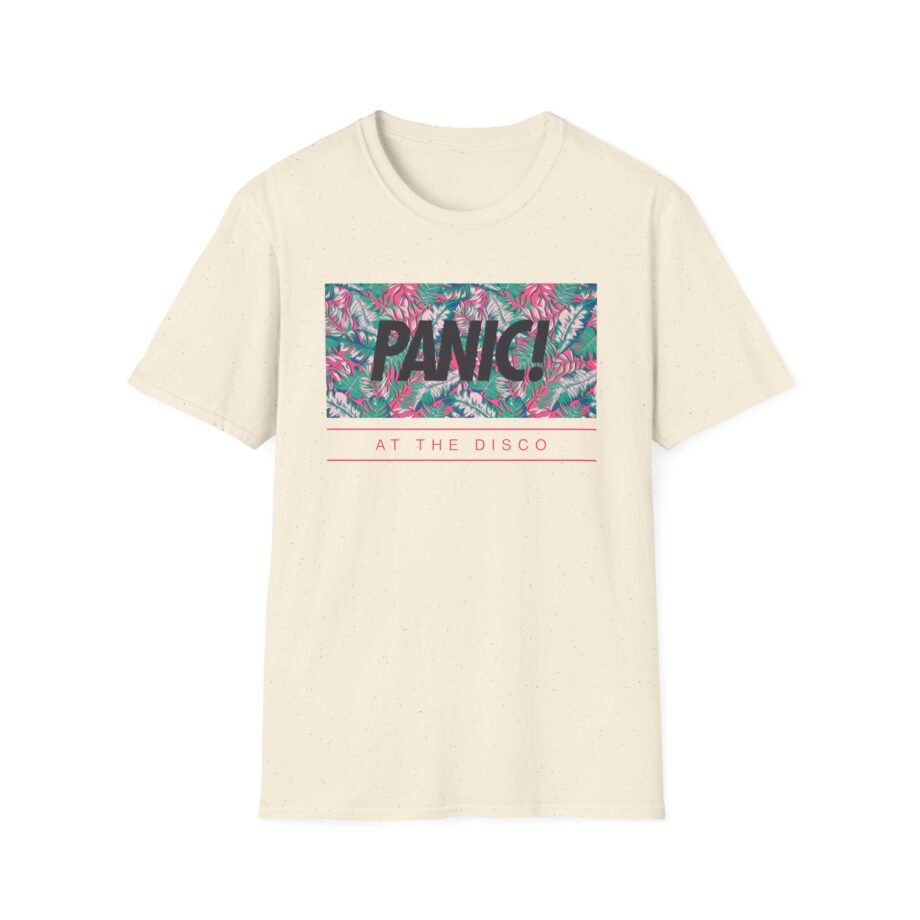 Panic at the Disco Floral Unisex Softstyle T-Shirt