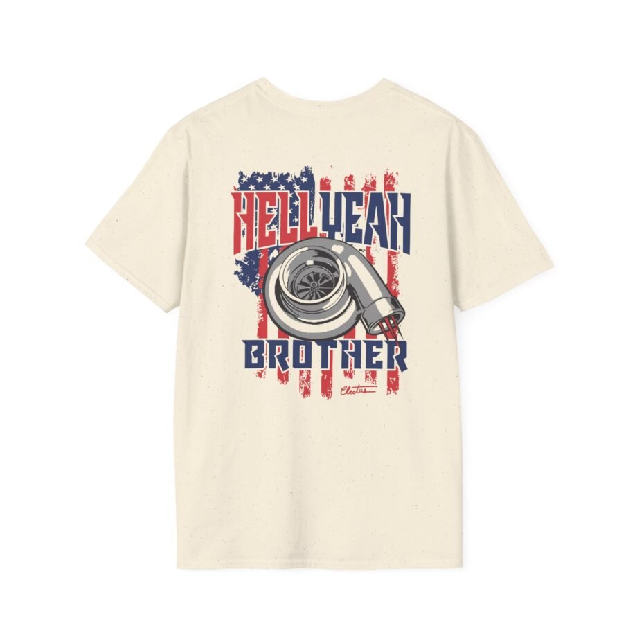 Cleetus Mcfarland Hell Yeah Brother Unisex Softstyle T-Shirt