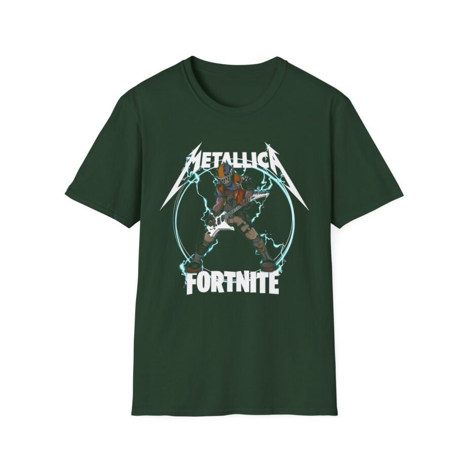 Fortnite X Metallica Fuel Unisex Softstyle T-Shirt