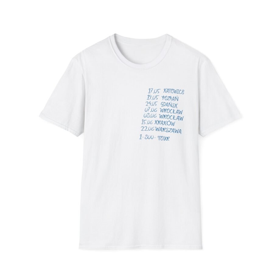 Taco Hemingway 1-800-tour Unisex Softstyle T-Shirt